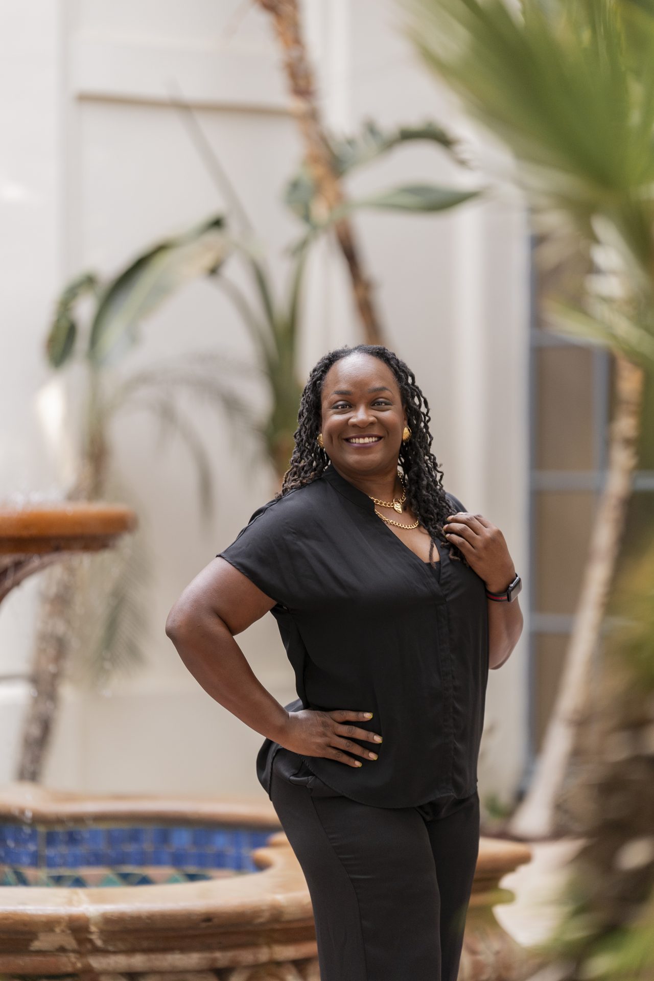 Natesha Johnson, Upside Productions Management , Bakersfield College, Bakersfield Womens business conference.